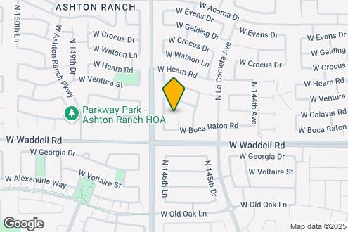 Map Image of the Property - 13932 N 146th Ct