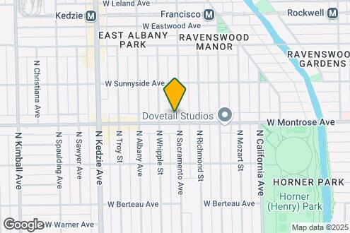 Map Image of the Property - 4406 N Sacramento Ave