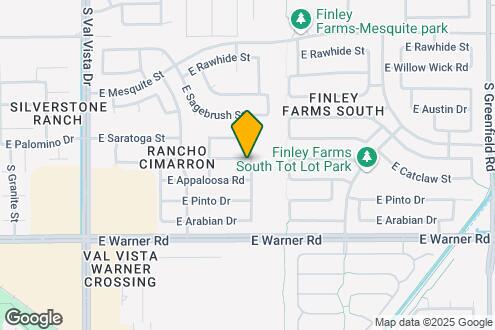 Map Image of the Property - 1925 E Palomino Dr