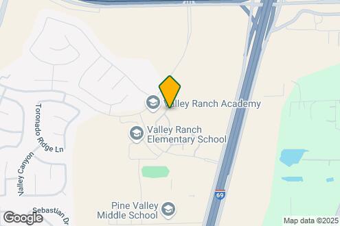 Map Image of the Property - Villas at Valley Ranch