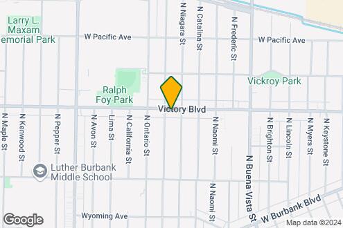 Map Image of the Property - 2908 W. Victory