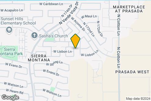 Map Image of the Property - 14727 N 174th Ave