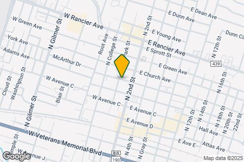 Map Image of the Property - 118 W Avenue A