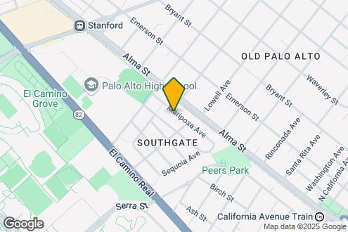 Map Image of the Property - 1568 Mariposa Ave