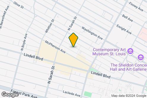 Imagen del Mapa de la Propiedad - Westminster Place Apartments and Townhomes