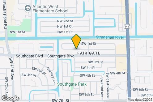 Map Image of the Property - 6332 SW 2nd St