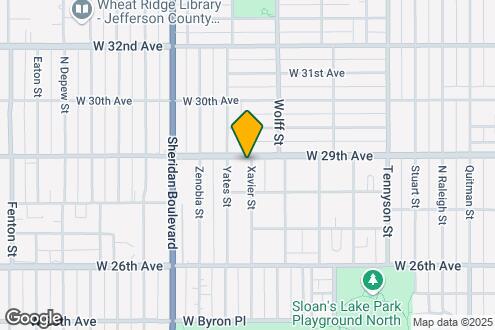 Map Image of the Property - 4900 W 29th Ave