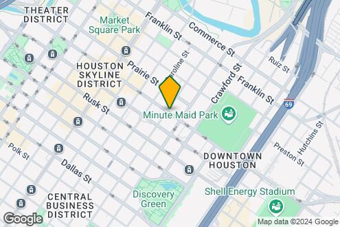 Map Image of the Property - 1414 Texas Ave