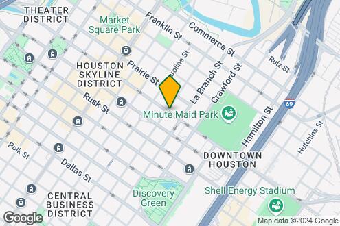 Map Image of the Property - 1414 Texas Ave