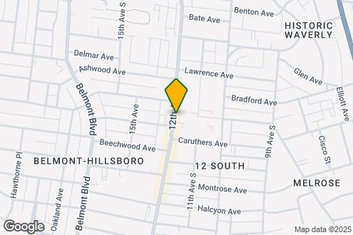 12 South Nashville Map 12 South Apartments - Nashville, Tn | Apartments.com