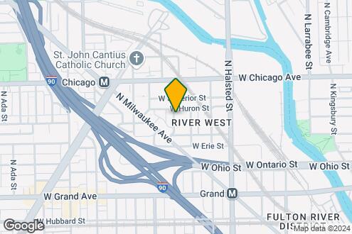 Imagen del Mapa de la Propiedad - River West Lofts