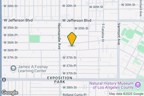 Map Image of the Property - 1333 W. 36th Pl.