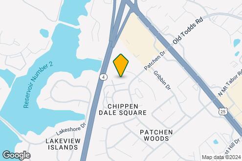 Map Image of the Property - Patchen Oaks Apartments