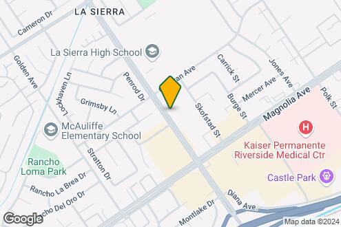 Map Image of the Property - Casa Sierra Apartment Homes