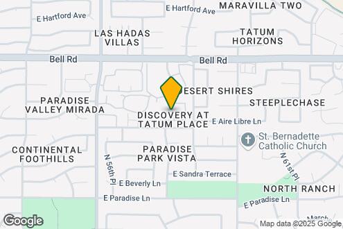 Map Image of the Property - 5704 E Aire Libre Ave