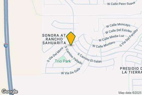 Map Image of the Property - 14308 S Camino El Galan