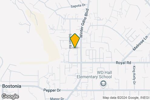 Map Image of the Property - Orchard Villa Townhomes