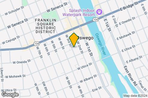 Map Image of the Property - 157 W 3rd St