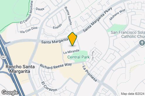 Map Image of the Property - Overture Rancho Santa Margarita 55+ Senior...