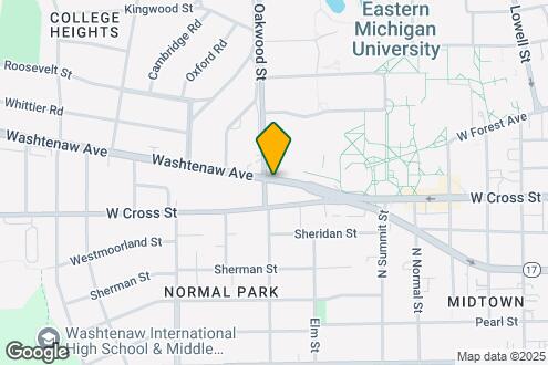 Map Image of the Property - 965 Washtenaw Rd