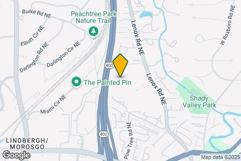 Map Image of the Property - 4111 Pine Heights Dr NE