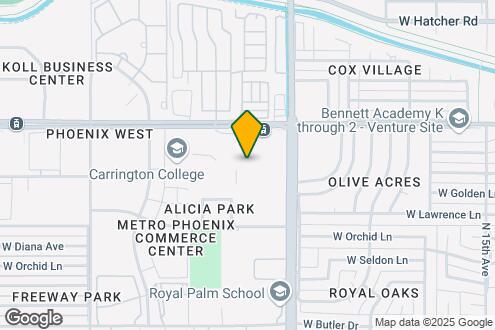 Map Image of the Property - 8902 N 19th Ave