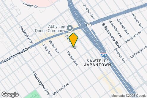 Map Image of the Property - Lido Apartments - 1711 Corinth Avenue