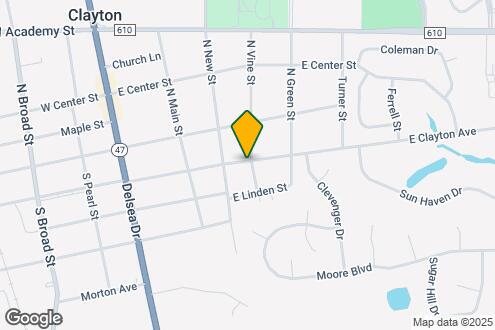 Map Image of the Property - 228 E Clayton Ave