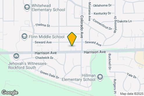 Map Image of the Property - Harrison Ave