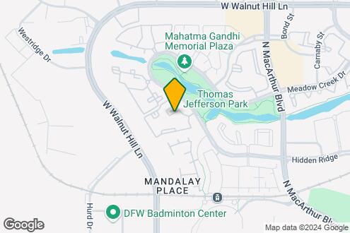 Map Image of the Property - Rancho Mirage