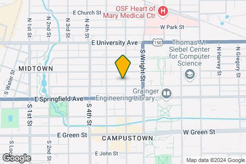 Imagen del Mapa de la Propiedad - 512 E Stoughton St