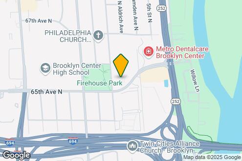 Map Image of the Property - Georgetown Park of Brooklyn Center