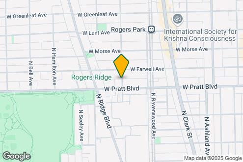 Map Image of the Property - 6808 N Wolcott Ave