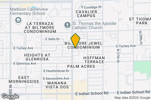 Imagen del Mapa de la Propiedad - Solaris at the Biltmore