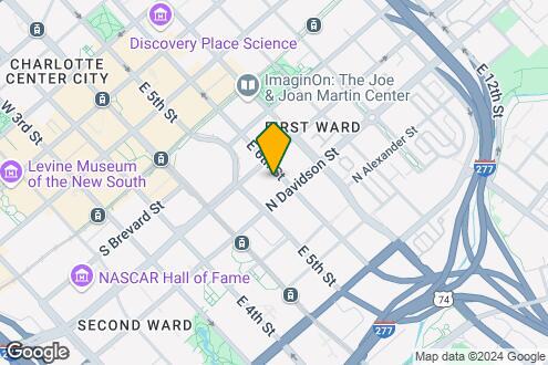 Map Image of the Property - 525 E 6th St