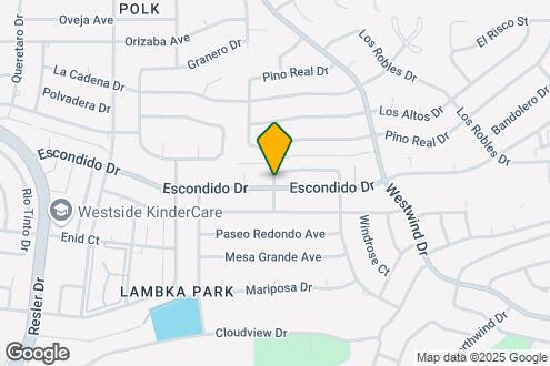 Map Image of the Property - 6700 Escondido Dr