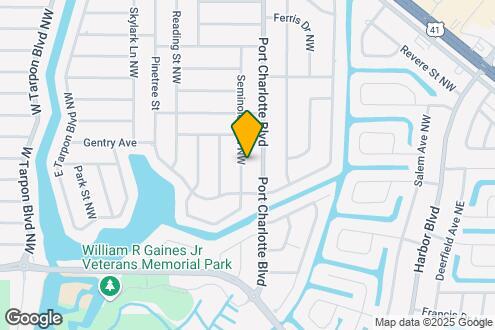 Map Image of the Property - 233 Seminole Blvd NW