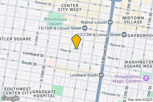 Map Image of the Property - 1613 Pine St