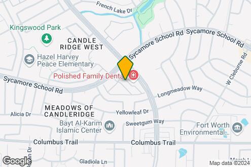 Map Image of the Property - Trinity Meadows Apartments