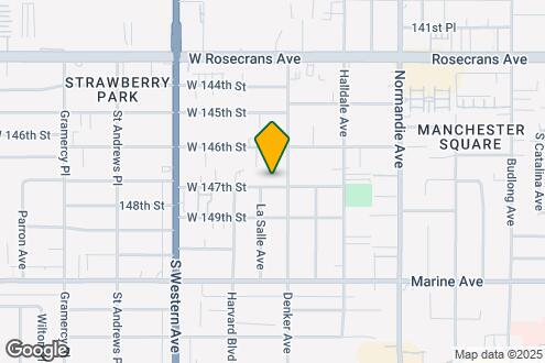 Map Image of the Property - 1617 W 147th St