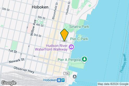 Map Image of the Property - Hoboken South Waterfront