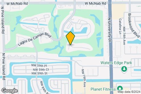 Map Image of the Property - 8000 Fairview Dr