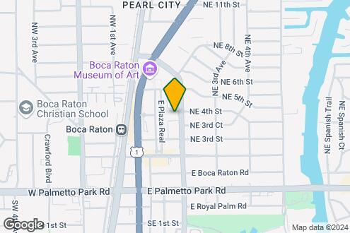 Map Image of the Property - Mizner Park Apartments