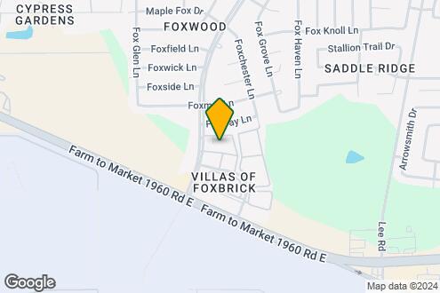 Map Image of the Property - Foxwood