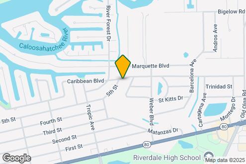 Imagen del Mapa de la Propiedad - 13625 Caribbean Blvd