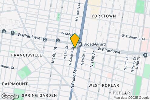 Map Image of the Property - 918 N Broad St