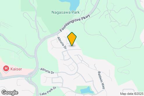 Map Image of the Property - The Boulders at Fountaingrove