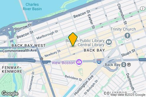 Map Image of the Property - 272 Newbury St