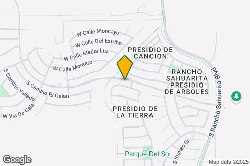 Map Image of the Property - 132 W Calle Bayeta