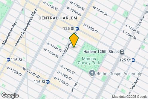 Map Image of the Property - 9 W 122nd St